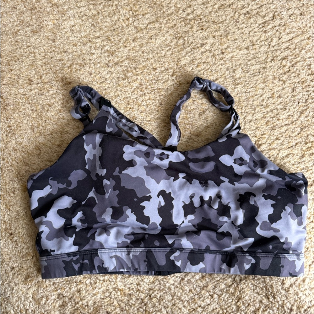 Camouflage nursing Sports Bra